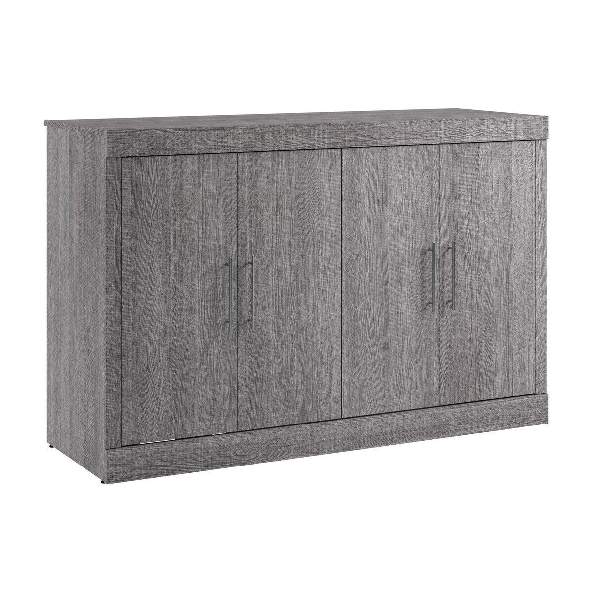 Nebula 69W Full Cabinet Bed with Mattress by Bestar