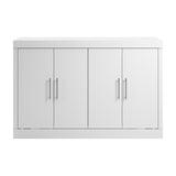 Nebula 69W Full Cabinet Bed with Mattress by Bestar