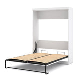 Nebula Queen Murphy Bed with Wardrobe (90W) by Bestar
