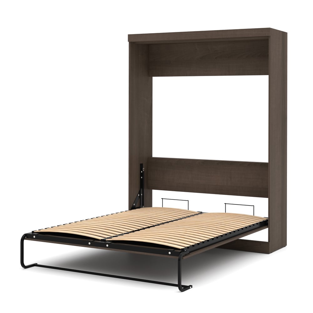 Nebula Queen Murphy Bed with Wardrobe (90W) by Bestar