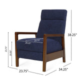 Neihart Waterfall Back Pushback Recliner by Christopher Knight Home