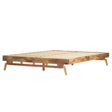MH London Nelson Mango Rustic Wood Queen-size Platform Bed