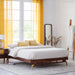 MH London Nelson Mango Rustic Wood Queen-size Platform Bed