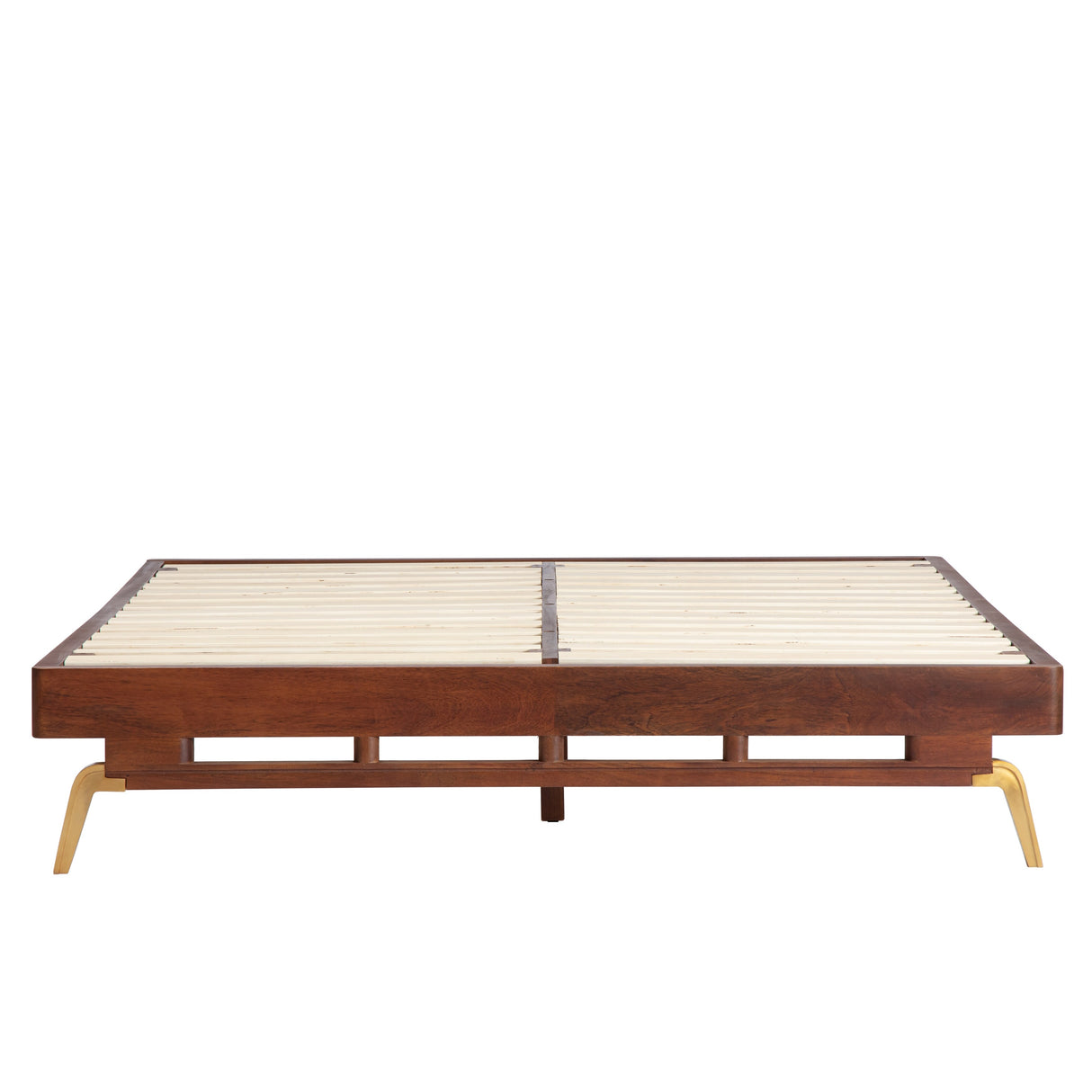 MH London Nelson Mango Rustic Wood Queen-size Platform Bed
