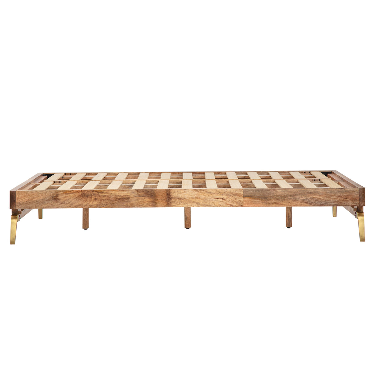 MH London Nelson Mango Rustic Wood Queen-size Platform Bed