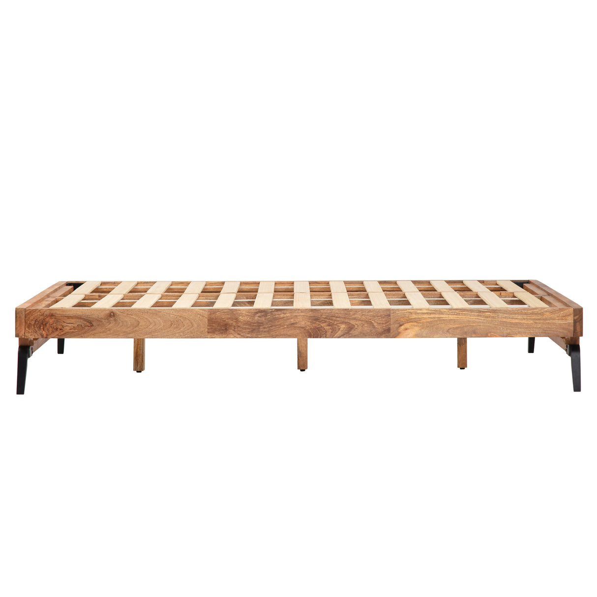 MH London Nelson Mango Rustic Wood Queen-size Platform Bed