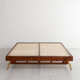 MH London Nelson Mango Rustic Wood Queen-size Platform Bed