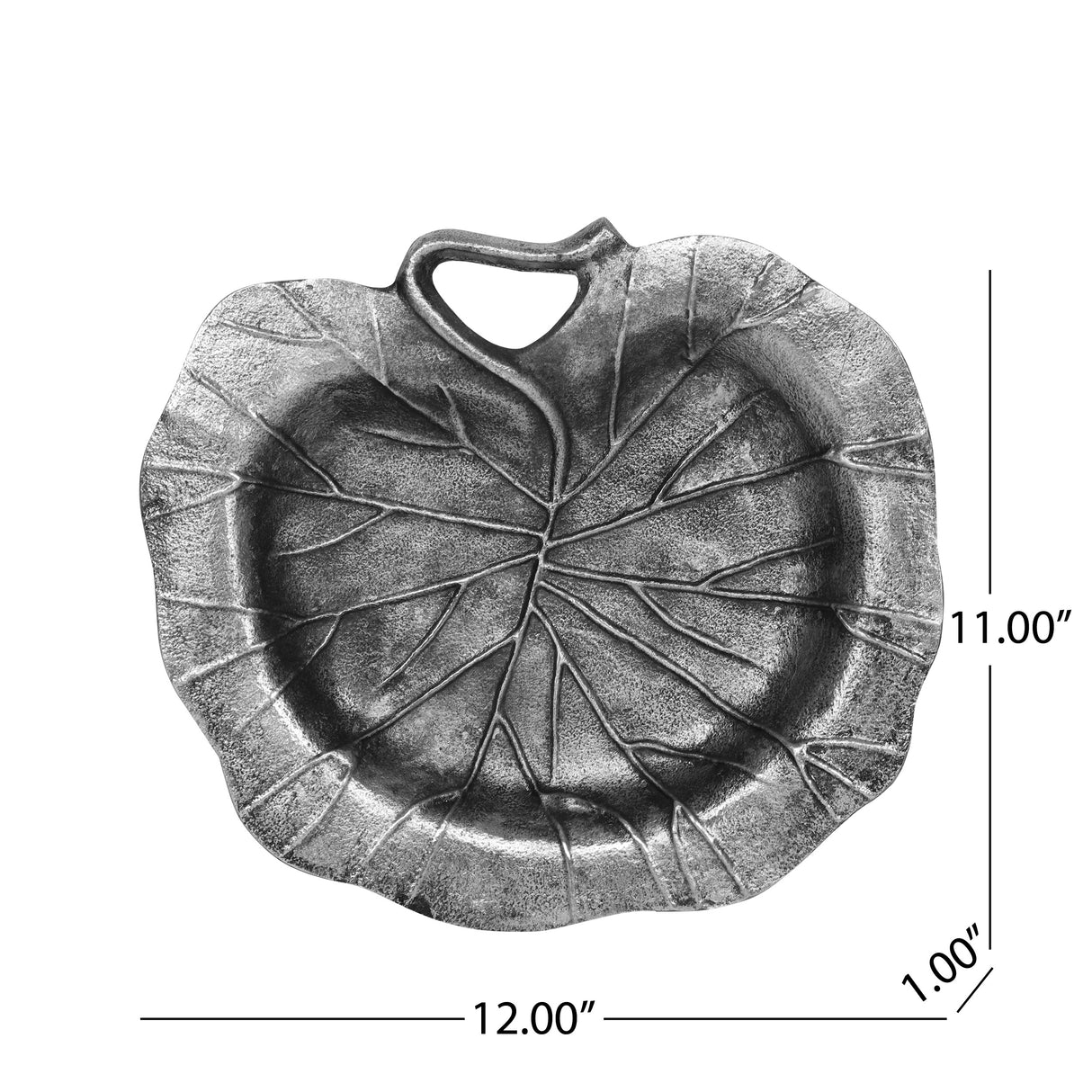 Neosho Aluminum Decorative Leaf Plate by Christopher Knight Home