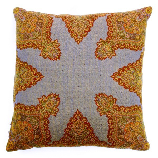 Neshaat Boiled Wool Throw Pillow