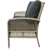 Nestfair 4-Piece Patio Rattan Sofa Seating Group with Cushions