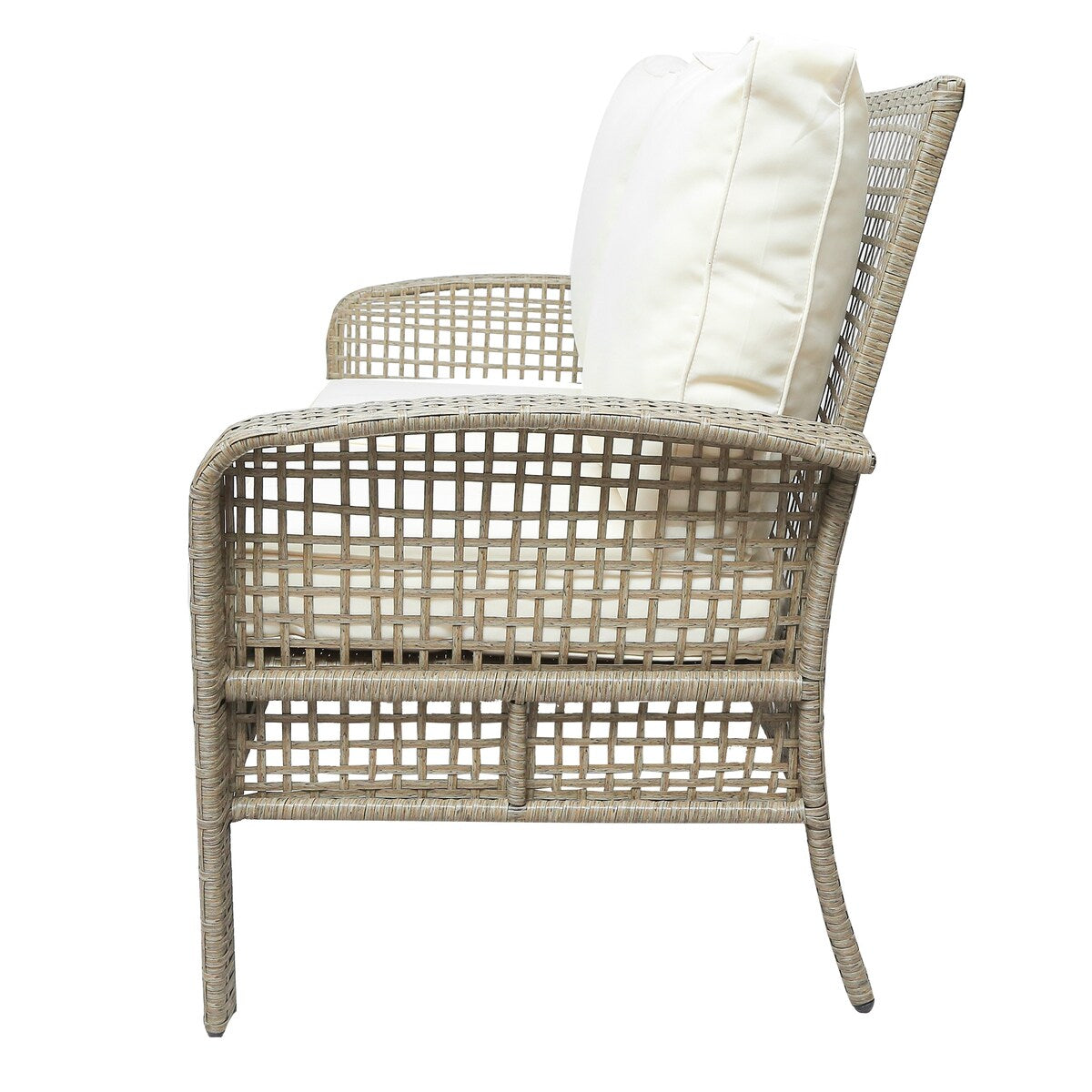 Nestfair 4-Piece Patio Rattan Sofa Seating Group with Cushions