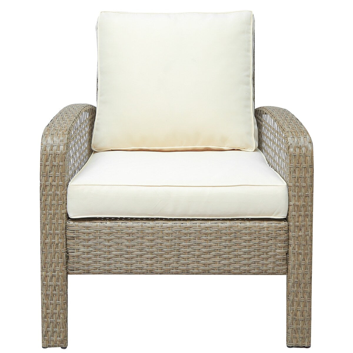 Nestfair 4-Piece Patio Rattan Sofa Seating Group with Cushions