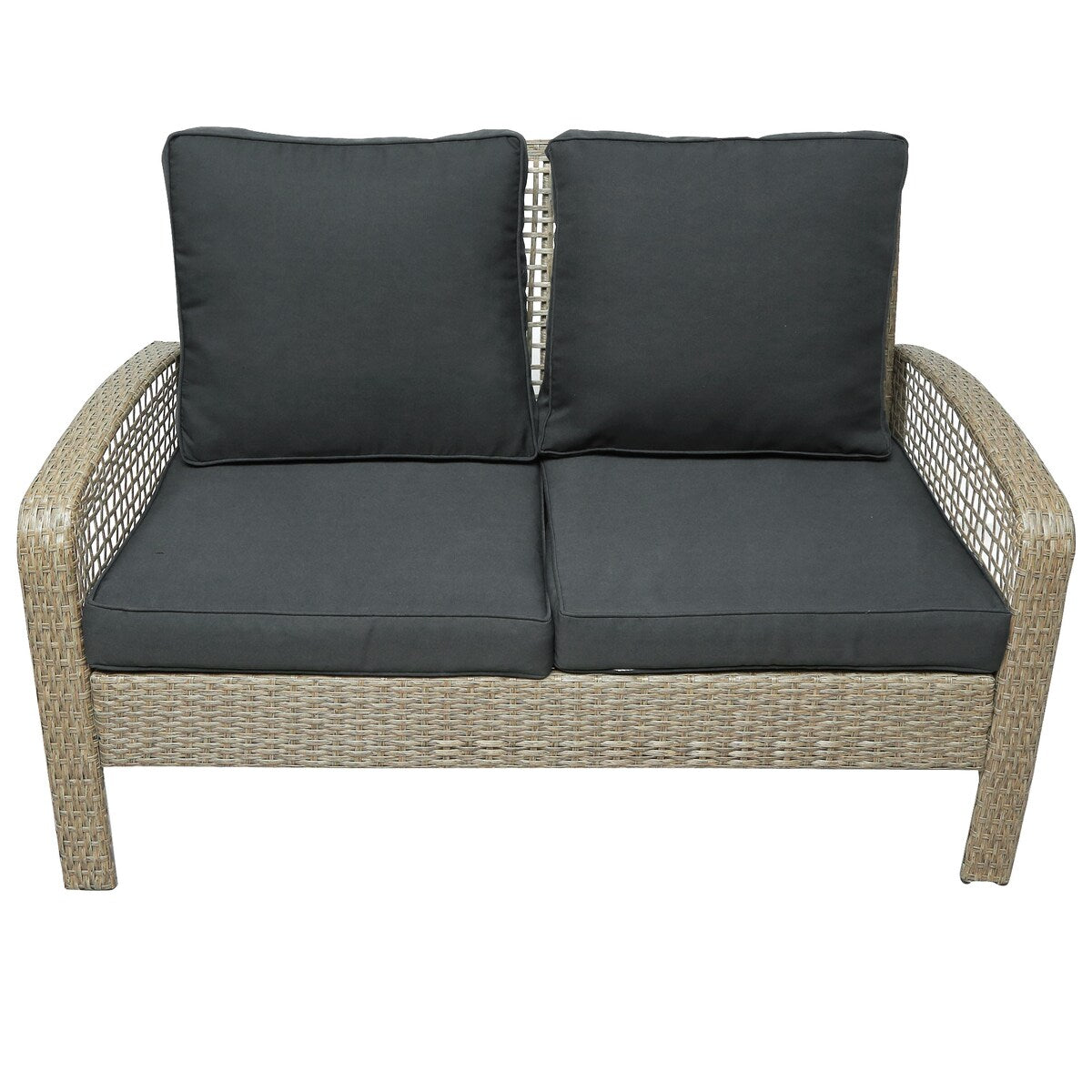 Nestfair 4-Piece Patio Rattan Sofa Seating Group with Cushions