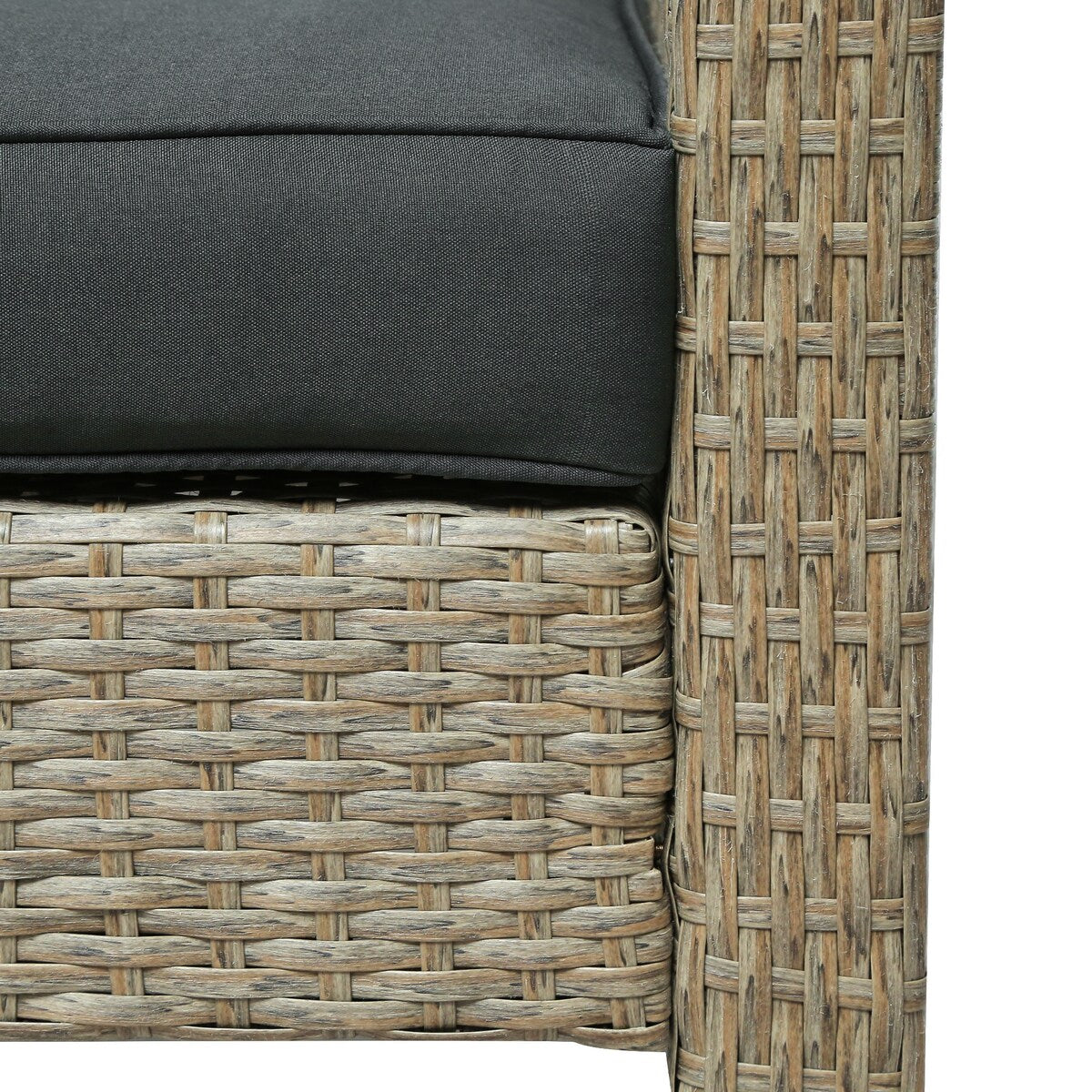 Nestfair 4-Piece Patio Rattan Sofa Seating Group with Cushions