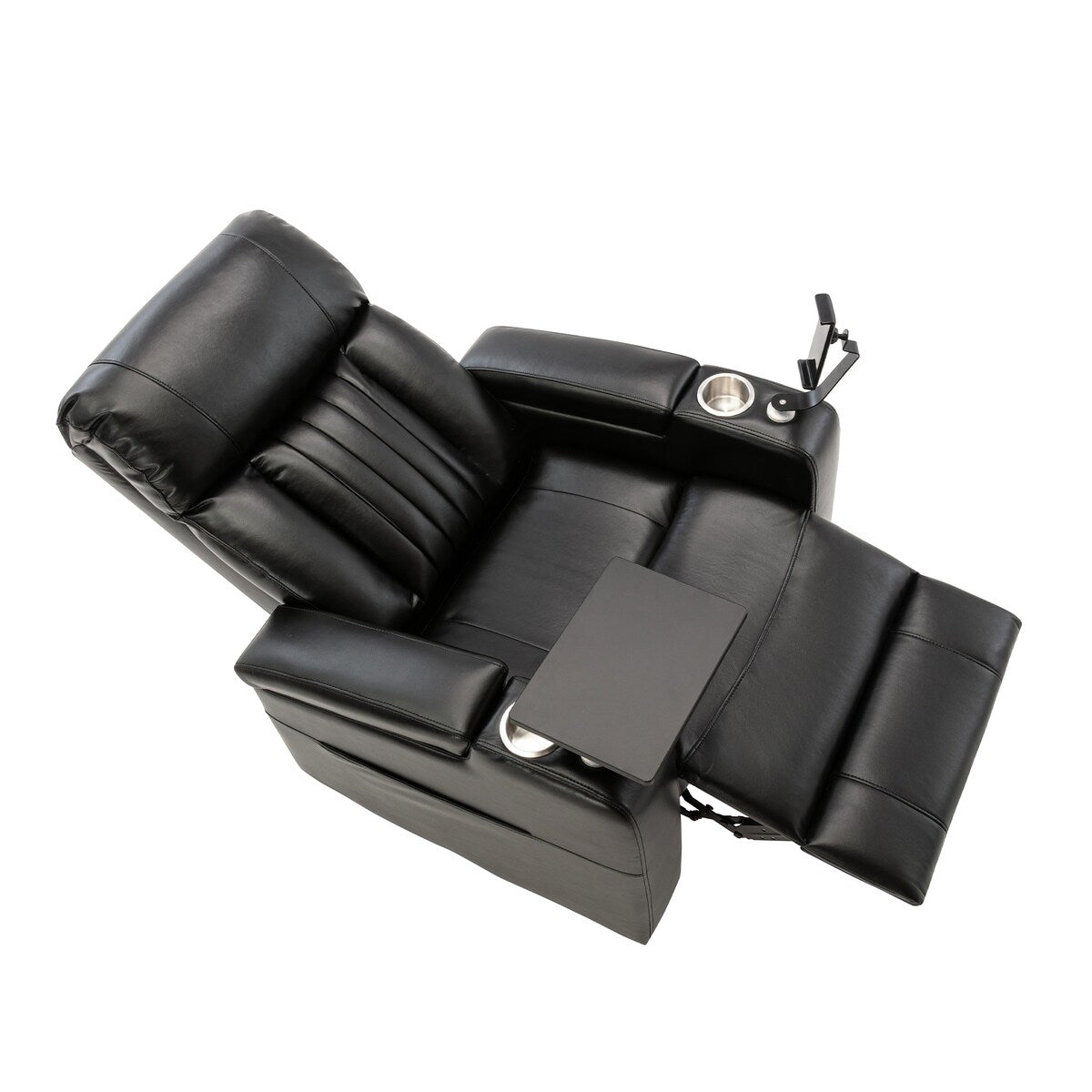 Nestfair Power Motion Recliner with USB Charging Port and Hidden Arm Storage