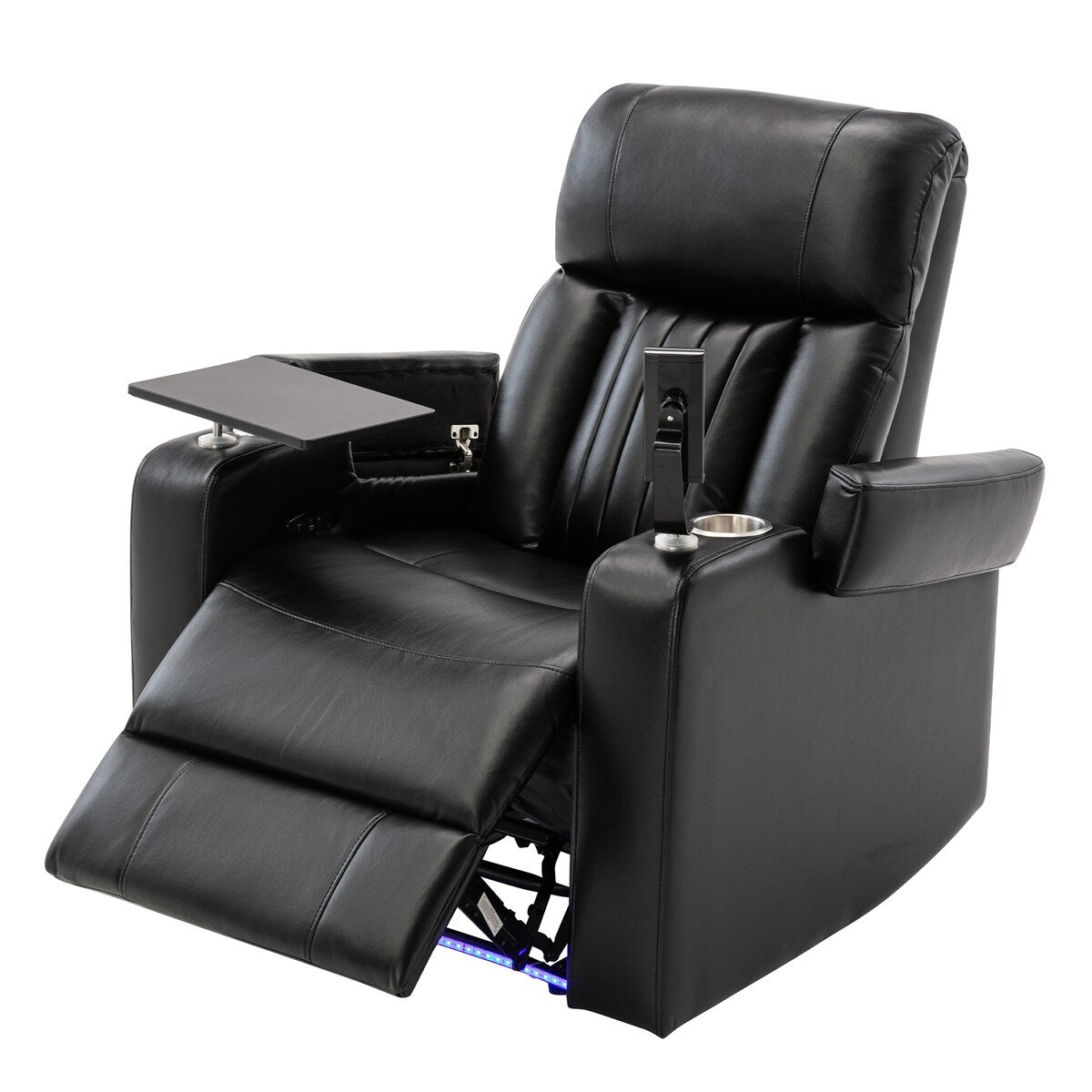 Nestfair Power Motion Recliner with USB Charging Port and Hidden Arm Storage