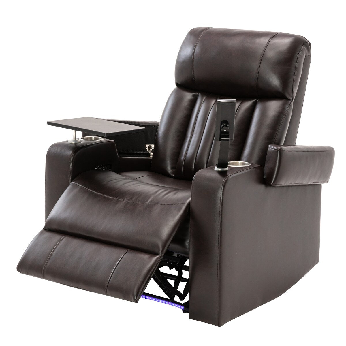 Nestfair Power Motion Recliner with USB Charging Port and Hidden Arm Storage