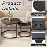 Nesting coffee tables