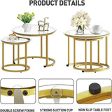 Nesting coffee tables