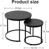 Nesting coffee tables