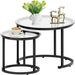 Nesting coffee tables
