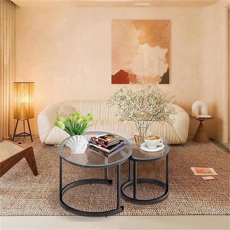 Nesting coffee tables