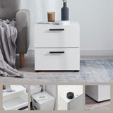 Nestl 2 Drawer Wooden NightStand - 2 Pack