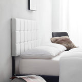 Nestl Button Tufted Upholstered Adjustable Headboard