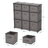 Nestl Cube Storage Organizer for Bedroom - Box Storage Cubby Organizer for Living Room, Office, & Playroom