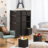 Nestl Cube Storage Organizer for Bedroom - Box Storage Cubby Organizer for Living Room, Office, & Playroom