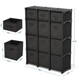 Nestl Cube Storage Organizer for Bedroom - Box Storage Cubby Organizer for Living Room, Office, & Playroom