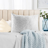 Nestl Gel-Infused Shredded Memory Foam Pillow - CertiPUR US Approved Cooling Pillow Cover