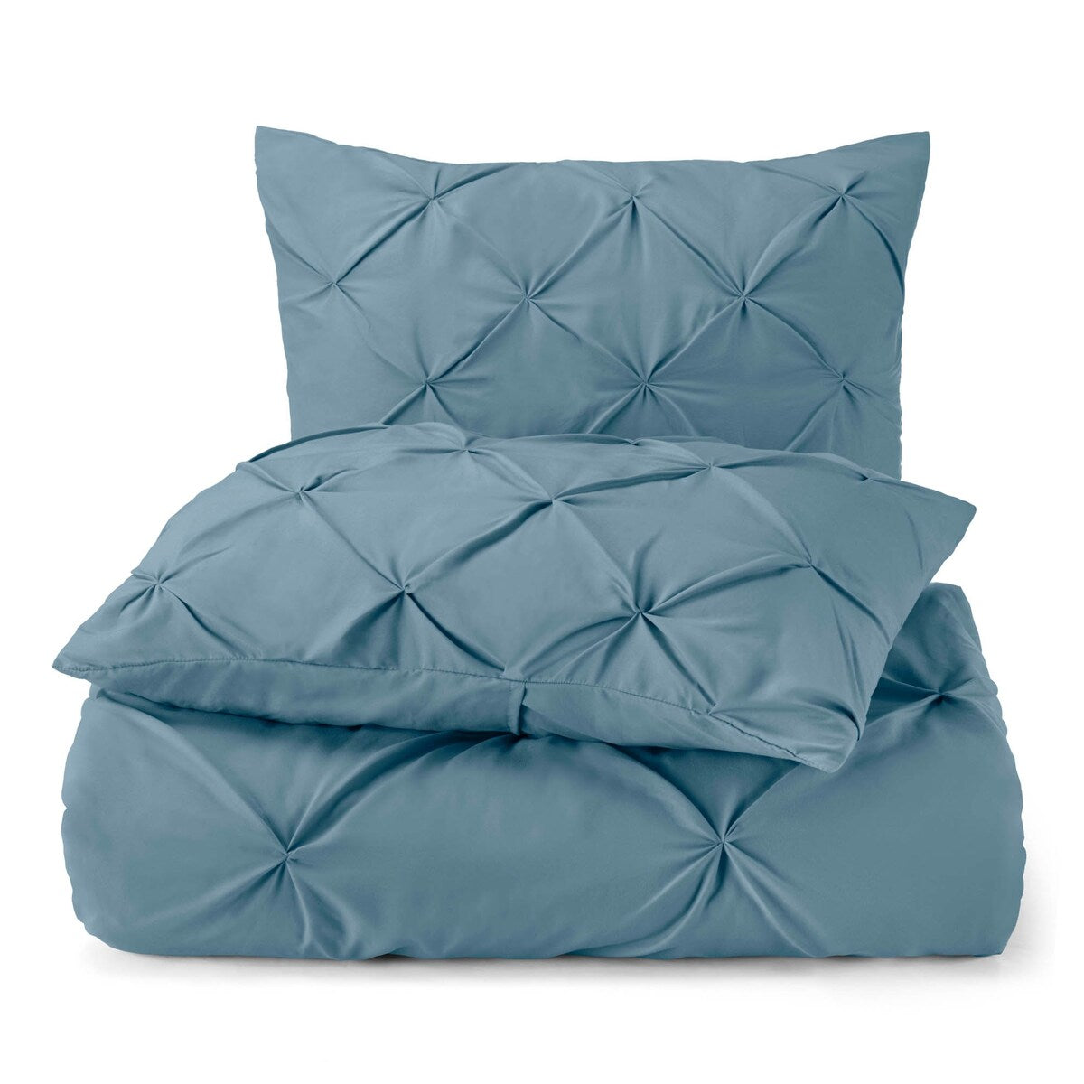 Nestl Pinch Pleat 3-piece Duvet Cover Set