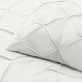 Nestl Pinch Pleat 3-piece Duvet Cover Set