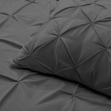 Nestl Pinch Pleat Down Alternative Ultra Soft Comforter Set
