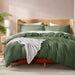 Nestl Ultra Soft Double Brushed Microfiber Duvet Cover Set with Button Closure