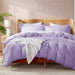Nestl Ultra Soft Double Brushed Microfiber Duvet Cover Set with Button Closure