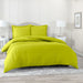 Nestl Ultra Soft Double Brushed Microfiber Duvet Cover Set with Button Closure
