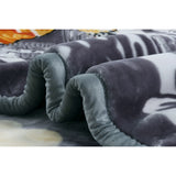 Nestl Velvet 2 Ply Heavy Reversible Printed Raschel Blanket