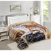 Nestl Velvet 2 Ply Heavy Reversible Printed Raschel Blanket