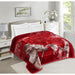 Nestl Velvet 2 Ply Heavy Reversible Printed Raschel Blanket