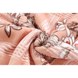 Nestl Velvet 2 Ply Heavy Reversible Printed Raschel Blanket