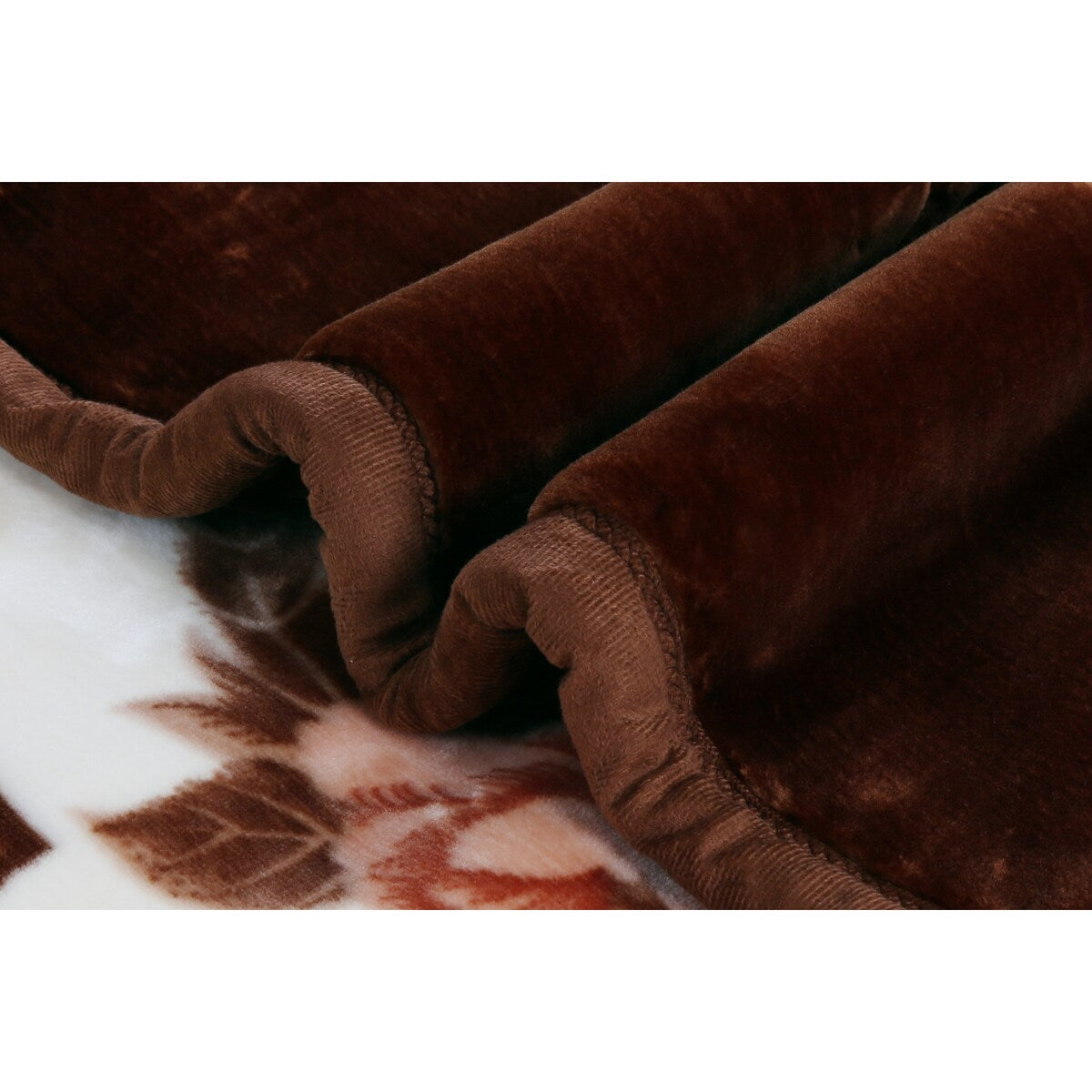 Nestl Velvet 2 Ply Heavy Reversible Printed Raschel Blanket