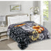 Nestl Velvet 2 Ply Heavy Reversible Printed Raschel Blanket