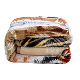 Nestl Velvet 2 Ply Heavy Reversible Printed Raschel Blanket