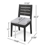 Nestor Outdoor 6-Seater Acacia Wood Dining Set with Bench by Christopher Knight Home