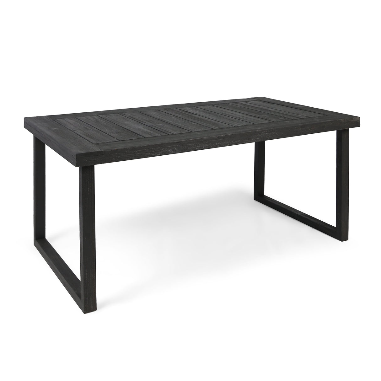 Nestor Outdoor 6-Seater Acacia Wood Dining Set with Bench by Christopher Knight Home