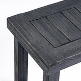 Nestor Outdoor 6-Seater Acacia Wood Dining Set with Bench by Christopher Knight Home