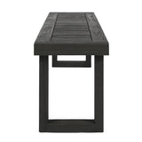 Nestor Outdoor 6-Seater Acacia Wood Dining Set with Bench by Christopher Knight Home