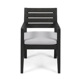 Nestor Outdoor 6-Seater Acacia Wood Dining Set with Bench by Christopher Knight Home